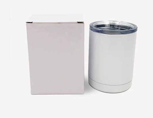 10oz sublimation straight tumbler