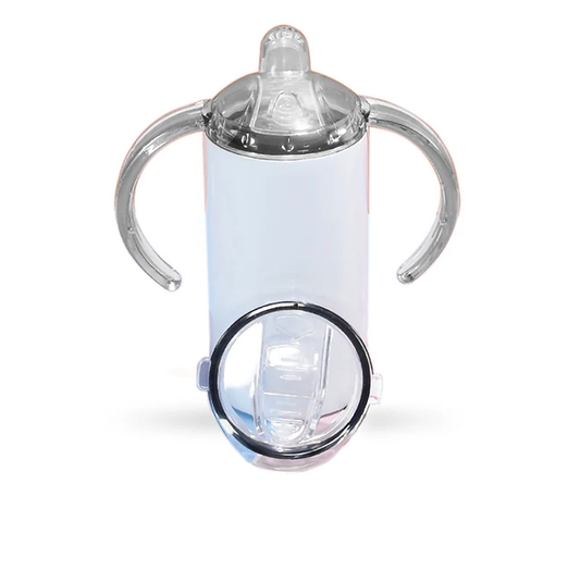 12oz sublimation straight sippy cups