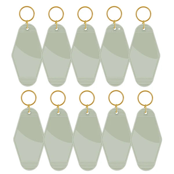 Teckwrap Motel Keychains Blanks