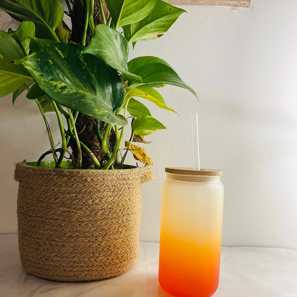 16oz Gradiant frosted can