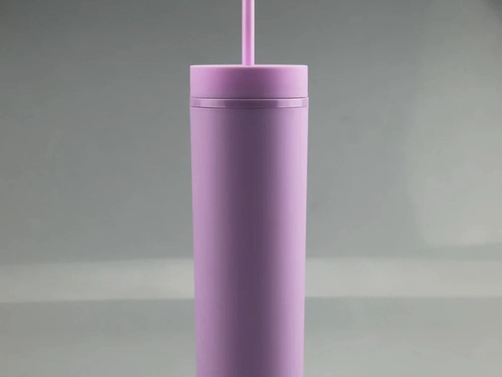 16oz skinny acrylic tumbler