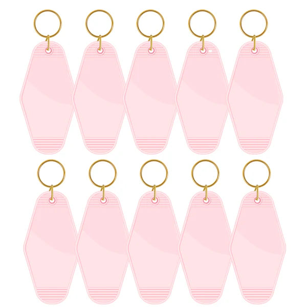 Teckwrap Motel Keychains Blanks