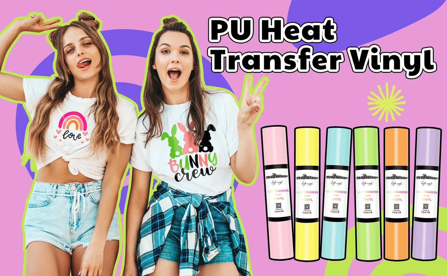 PU Heat Transfer Vinyl 5ft