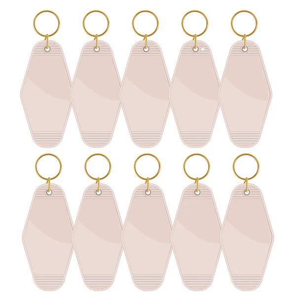 Teckwrap Motel Keychains Blanks