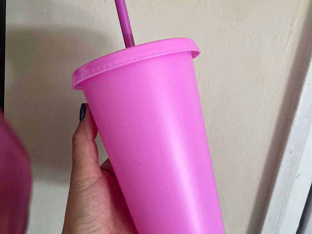 24oz Pastel colour tumblers