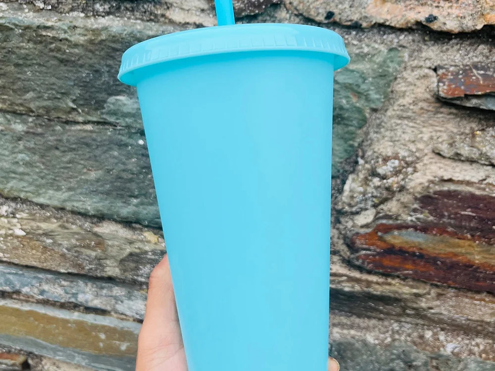 24oz Pastel colour tumblers