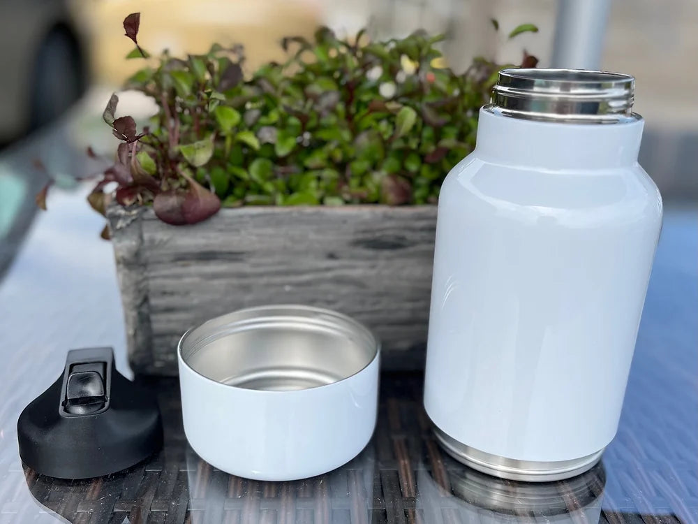 32oz sublimation tumbler portable dog bowl