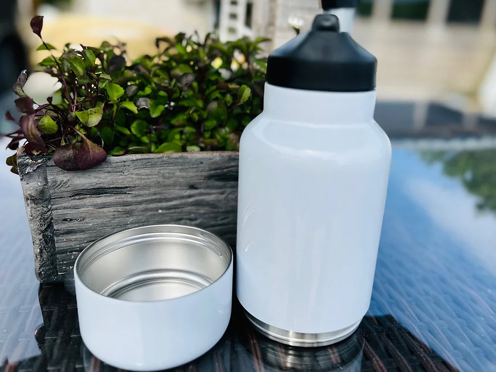 32oz sublimation tumbler portable dog bowl