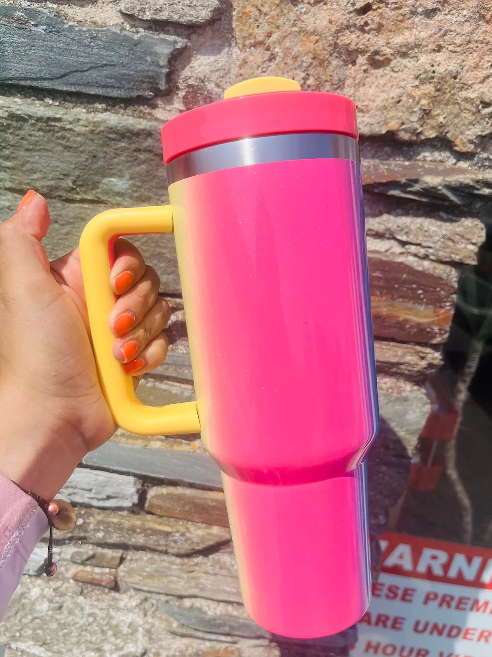 40oz Quencher travel tumbler