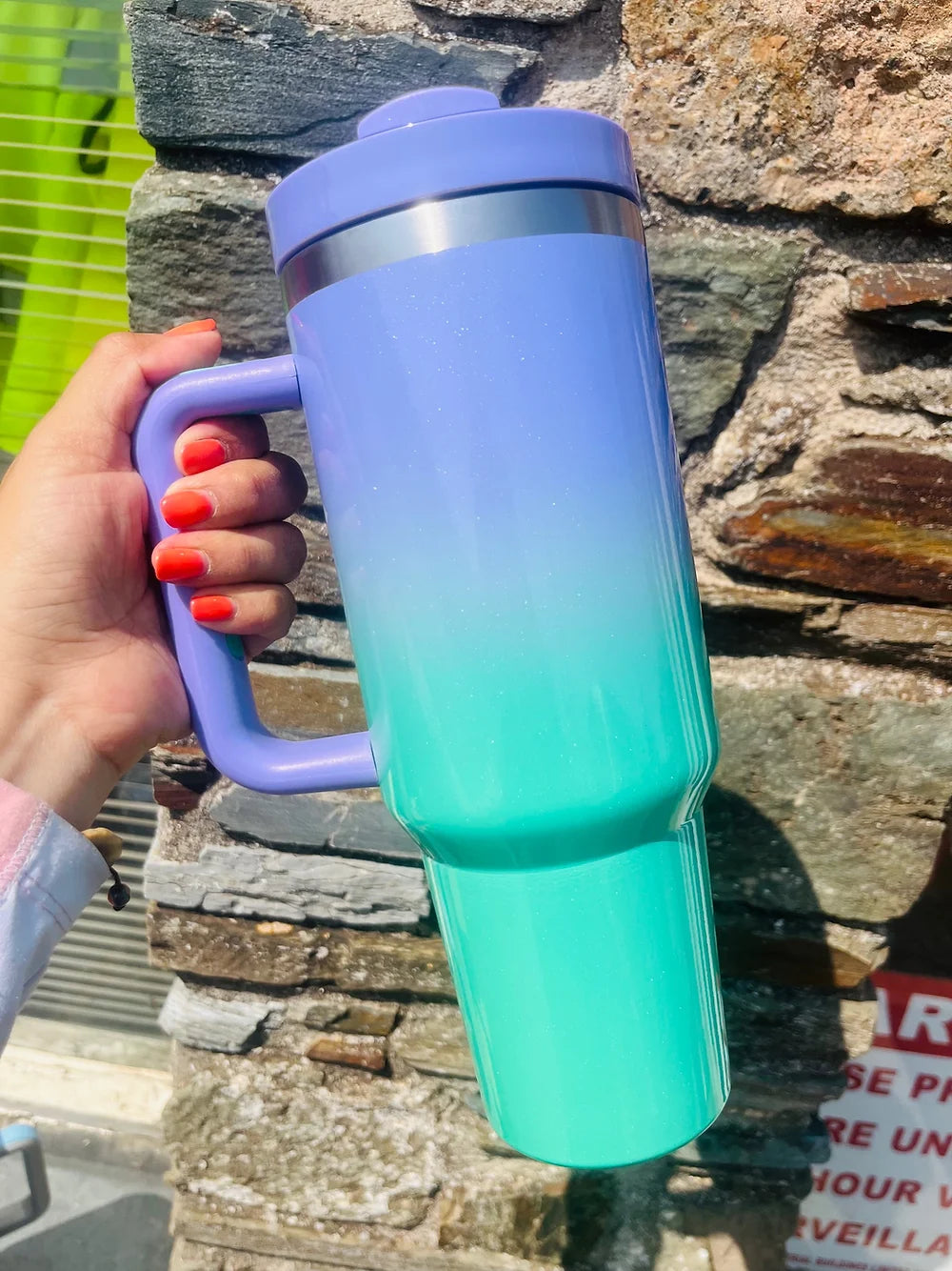 40oz Quencher travel tumbler