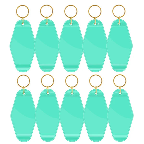 Teckwrap Motel Keychains Blanks