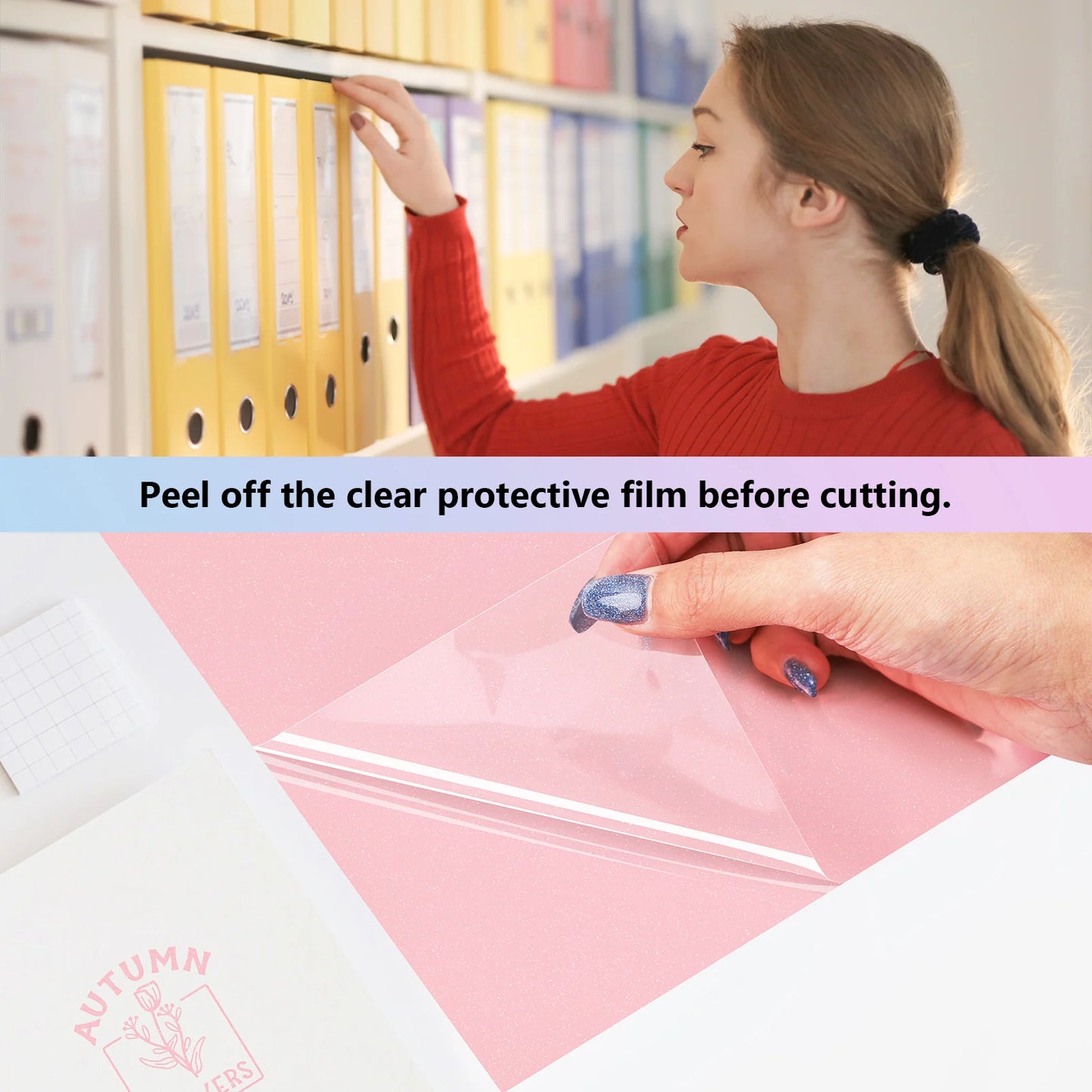 Glitter Puff Heat Transfer Vinyl