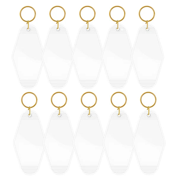Teckwrap Motel Keychains Blanks