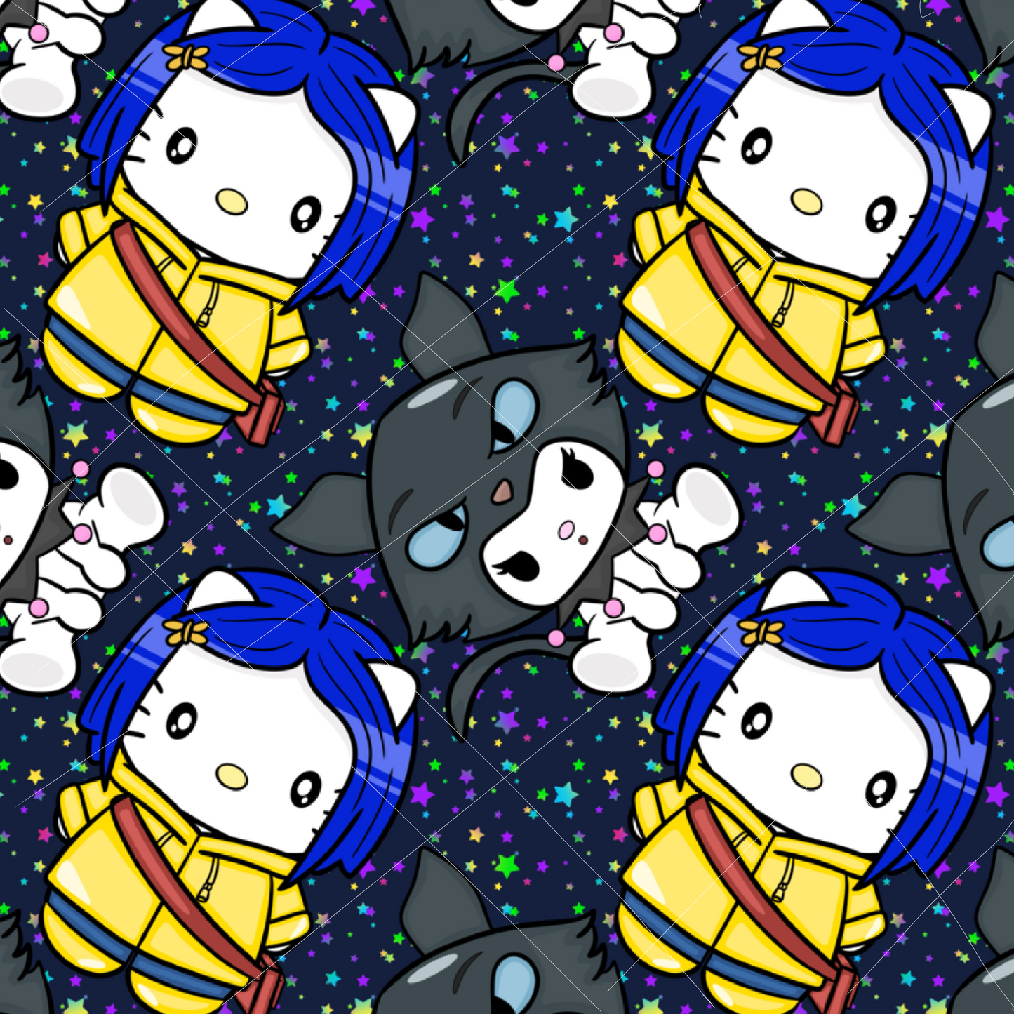 12x12 Caro Kitty Printable Vinyl