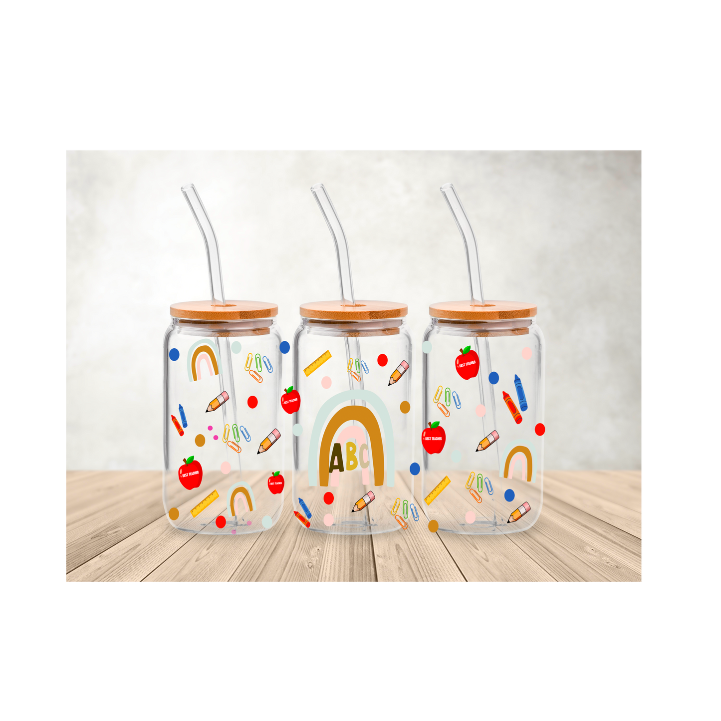 16 OZ ABC UV-DTF WRAP