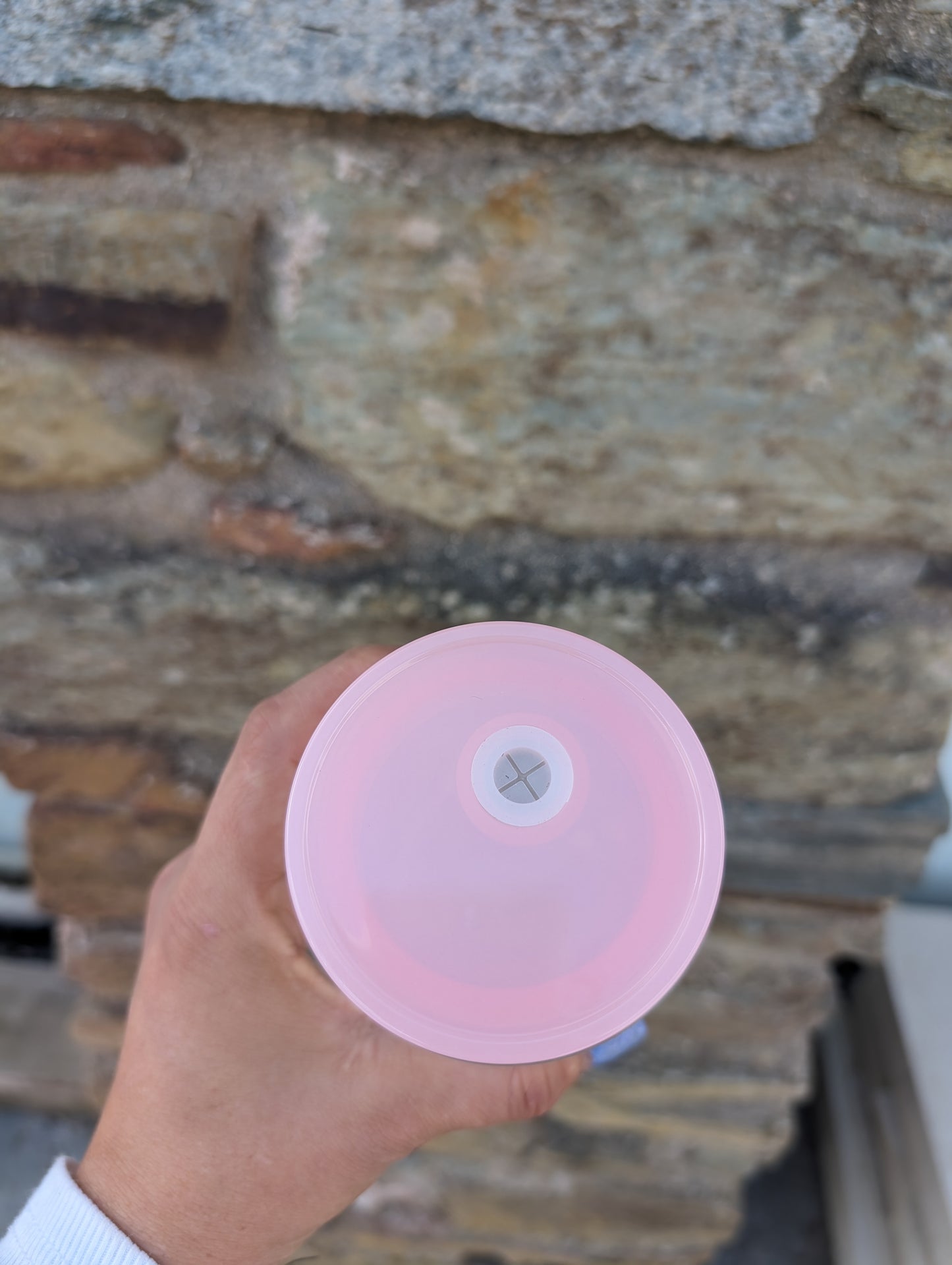 16oz double wall can with colour lid