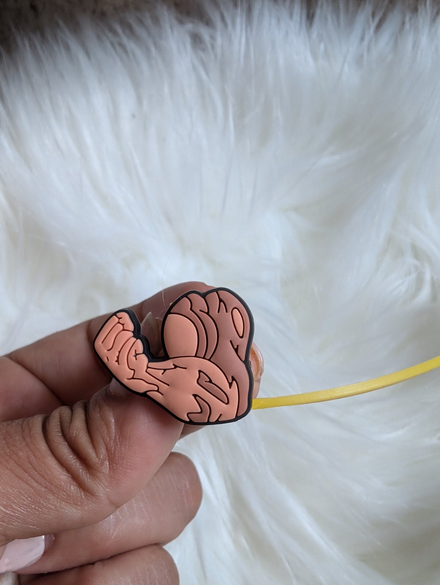 Muscles straw topper