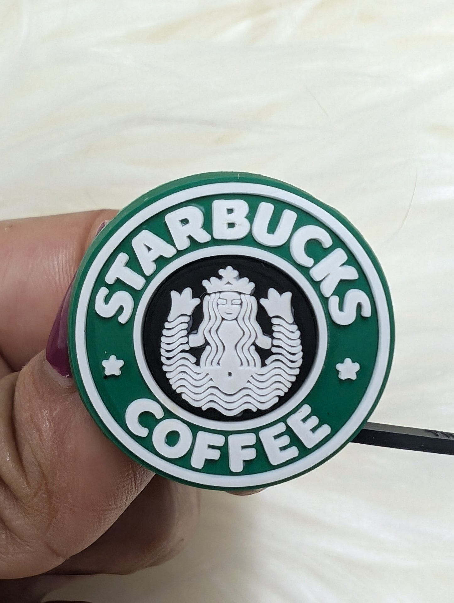Starbucks straw topper