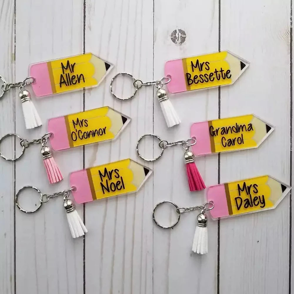 Pencil key ring