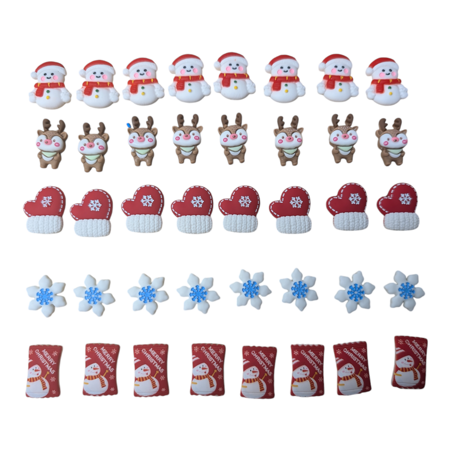 Christmas  bundle resin charms