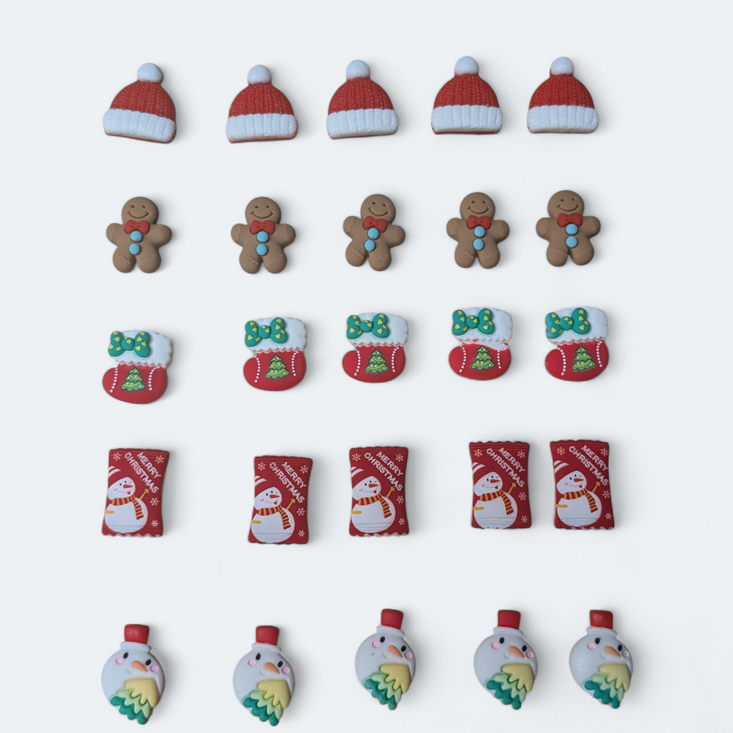 Christmas  bundle resin charms