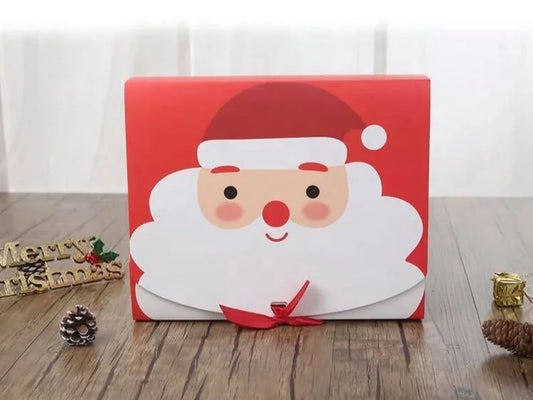 Red Christmas boxes