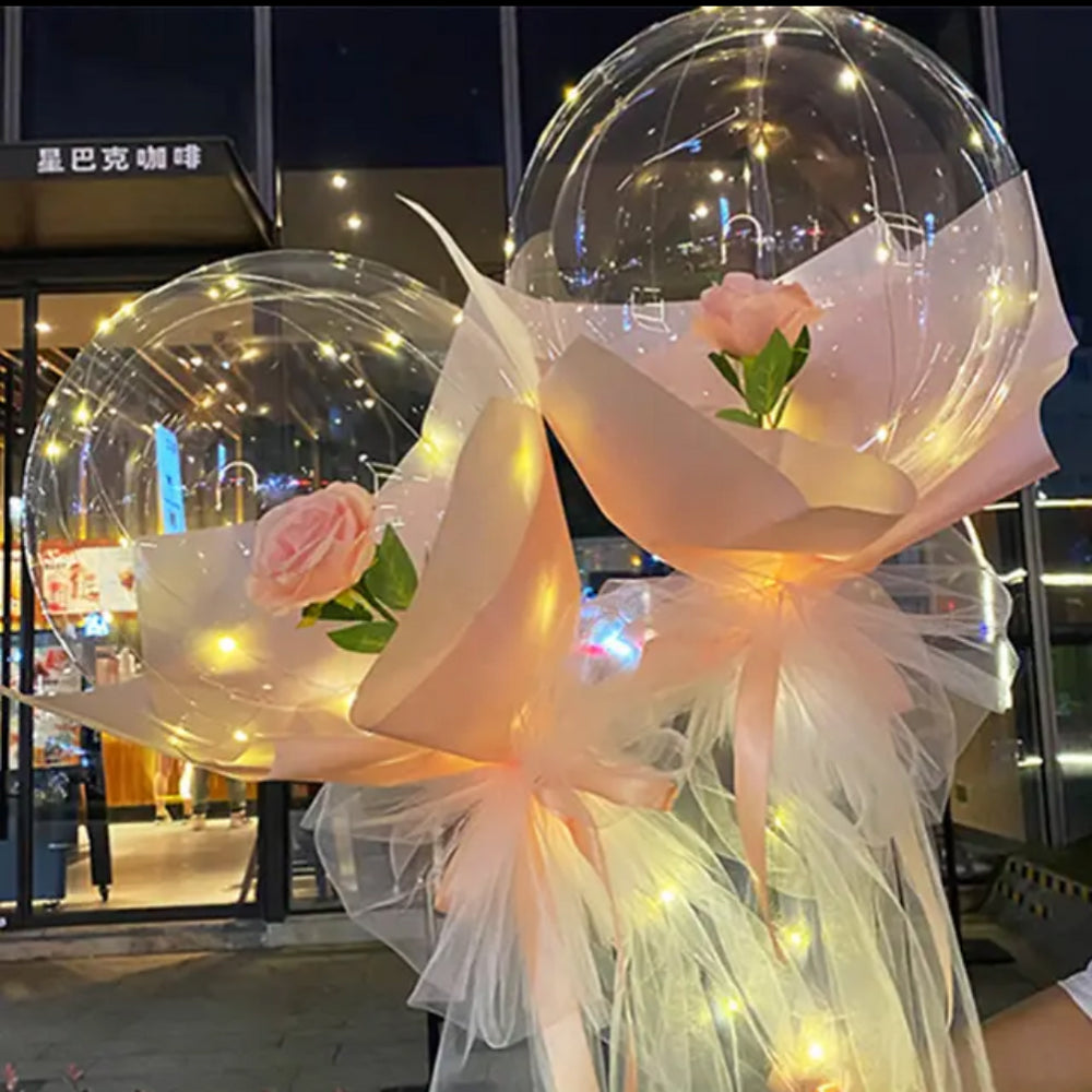 Rose Balloon bouquet