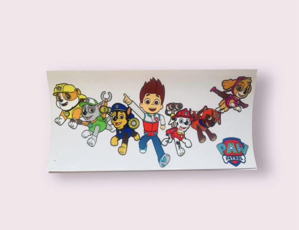 16oz UV-DTF Paw Patrol