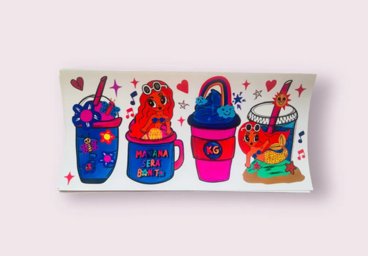 16oz UV-DTF Princess Karol