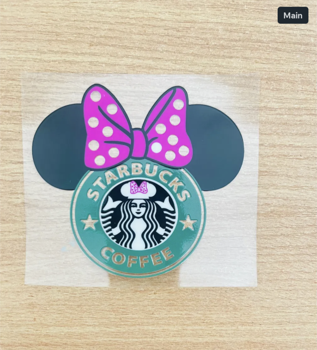 Starbucks coffee decal