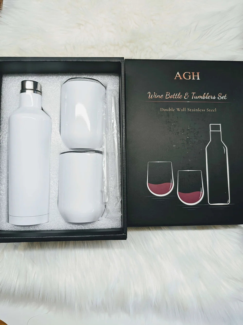 Sublimation wine gift set