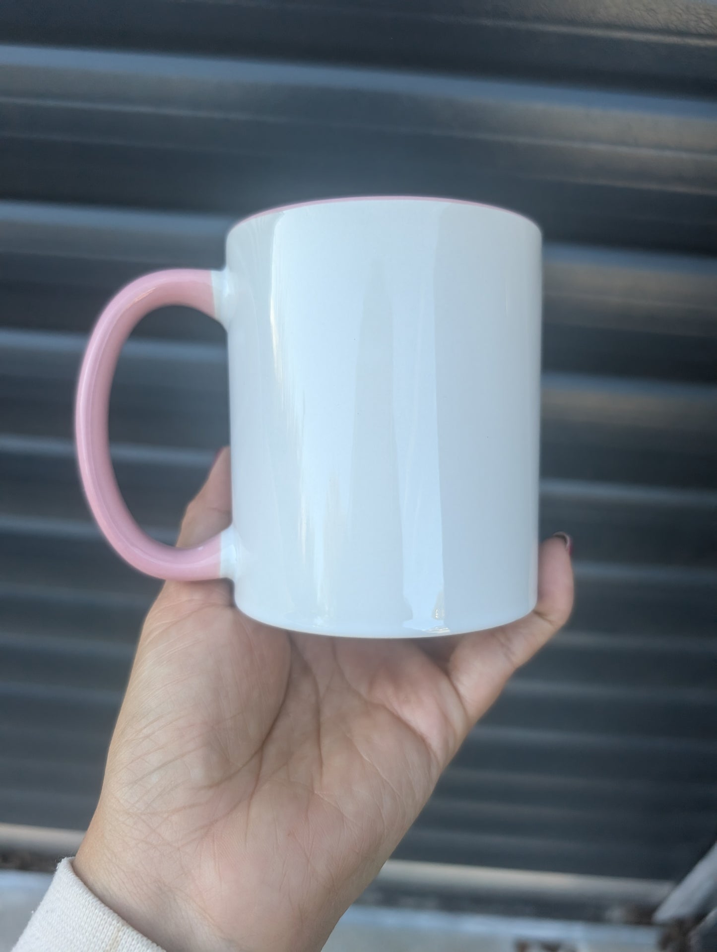 11oz pink mugs