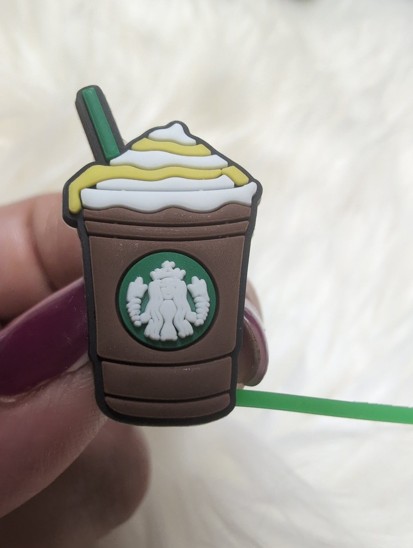 Starbucks straw topper