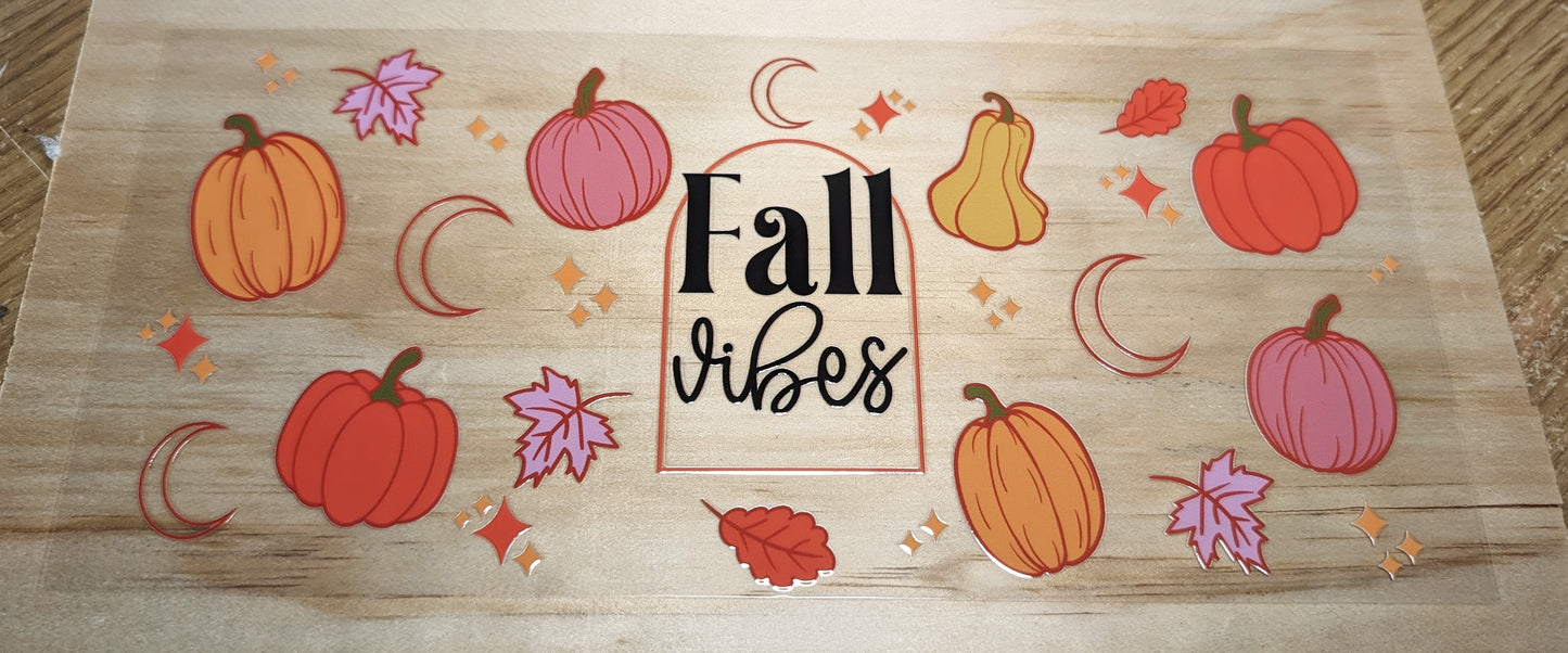 16oz UV-DTF Fall vibes