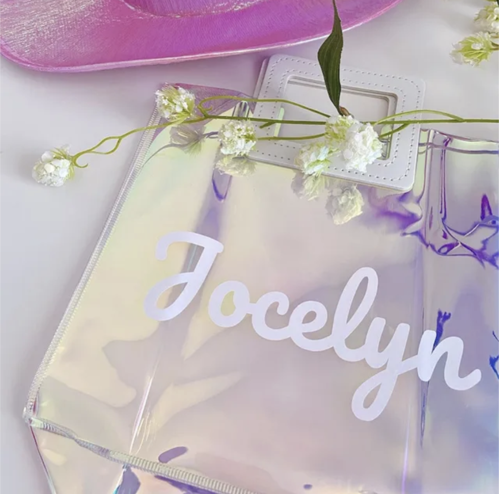 Holographic PVC bags