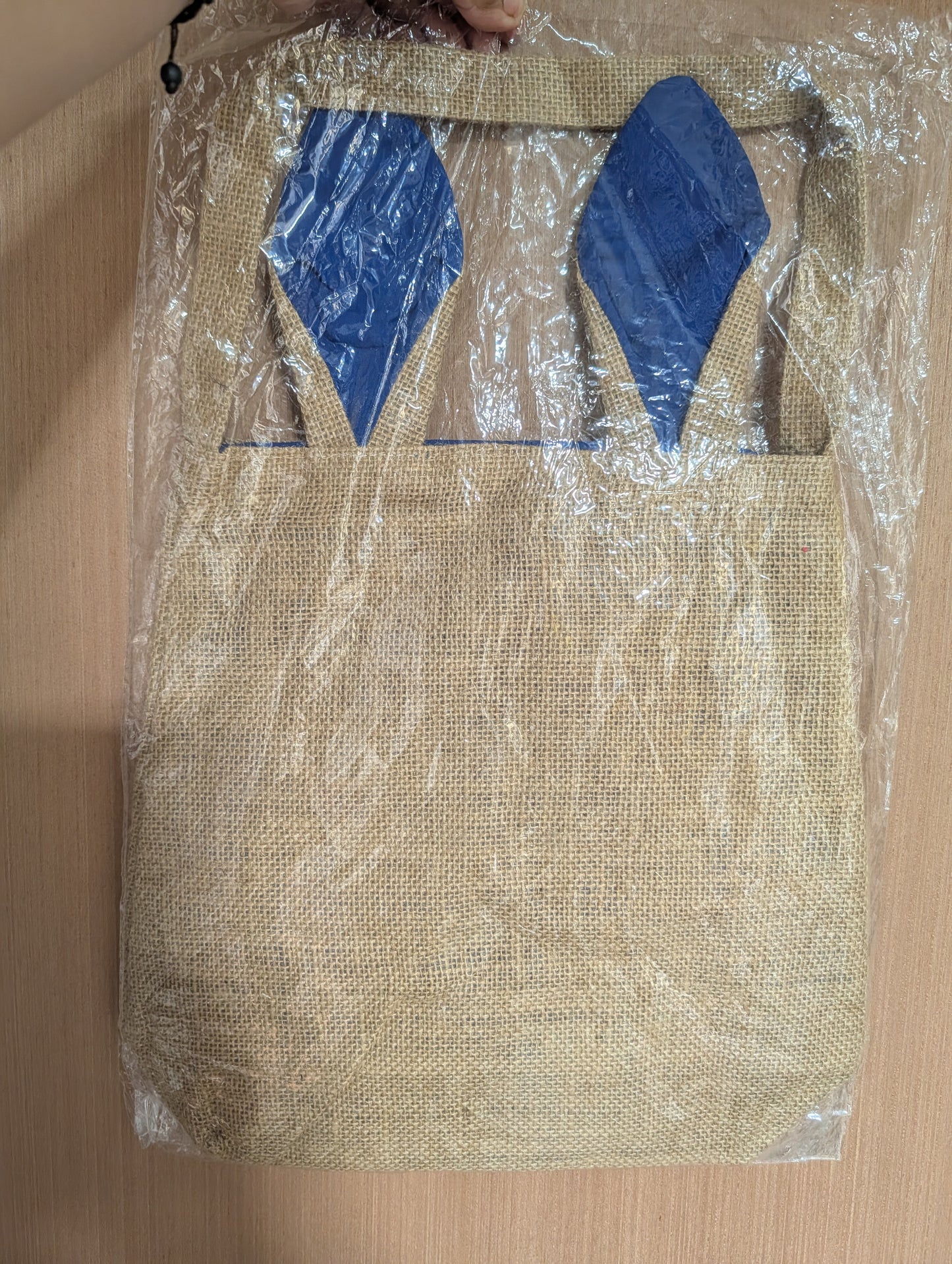 Easter bunny jute gift bags