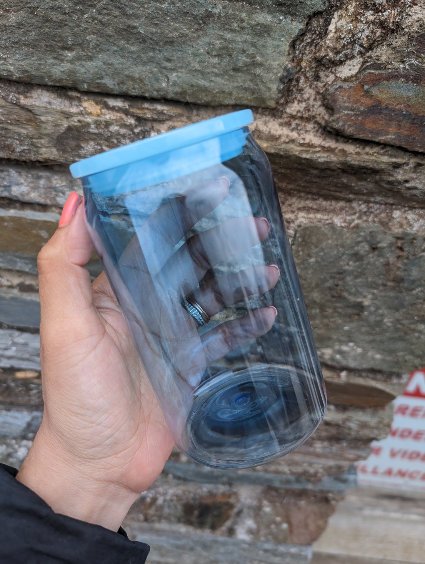 16oz plastic Libbey can