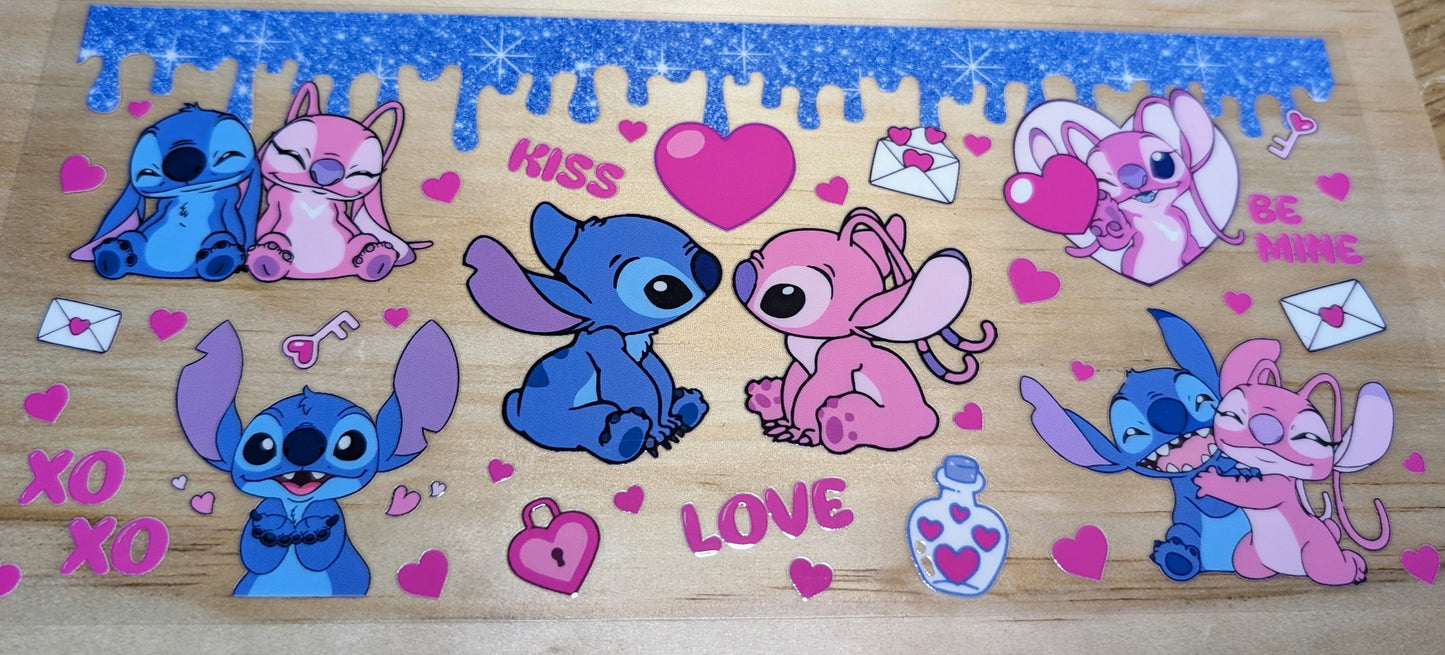 16oz UV- DTF Be mine stich