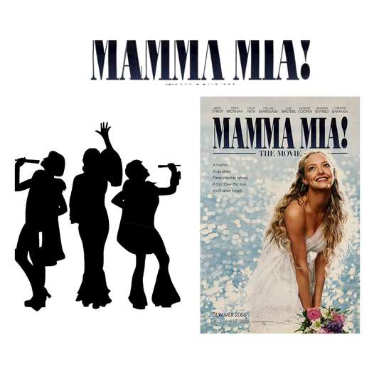 UV-DTF Mamma Mia Decal sheet