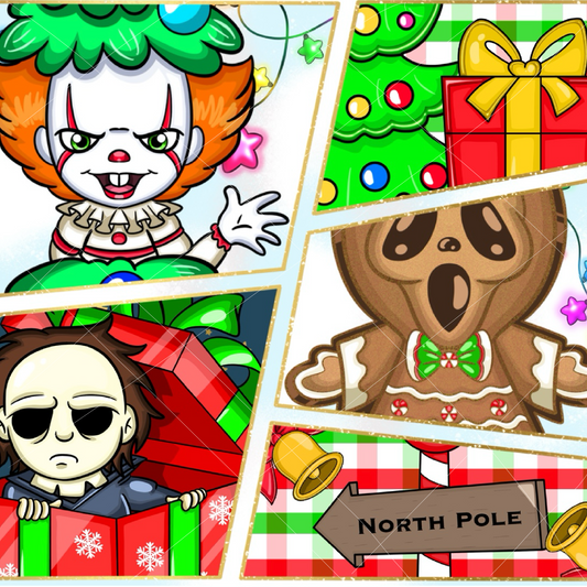 12x12 North Pole  printable Vinyl