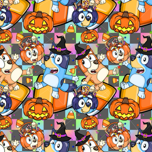 12x12 Halloween Blue Printable Vinyl