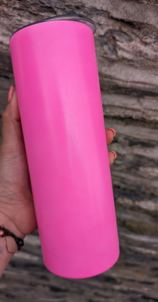 20oz glow in the dark sublimation tumbler