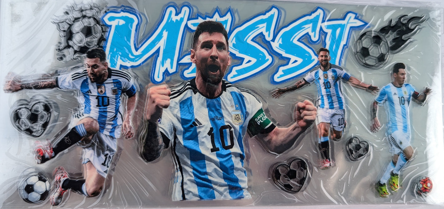 16oz UVDTF wraps Messi