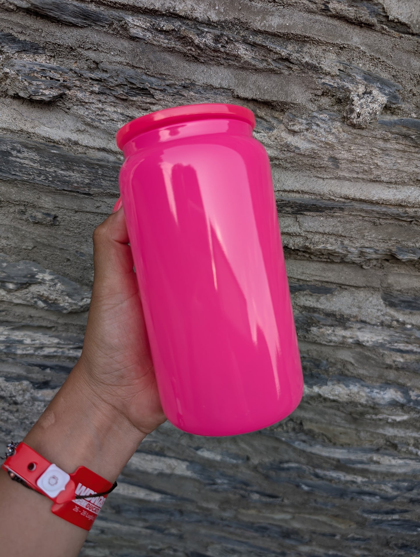 16oz sublimation neon tumblers