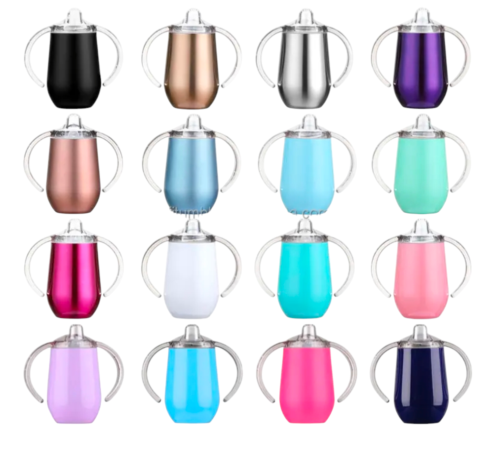 10oz stainless steel sippy cup