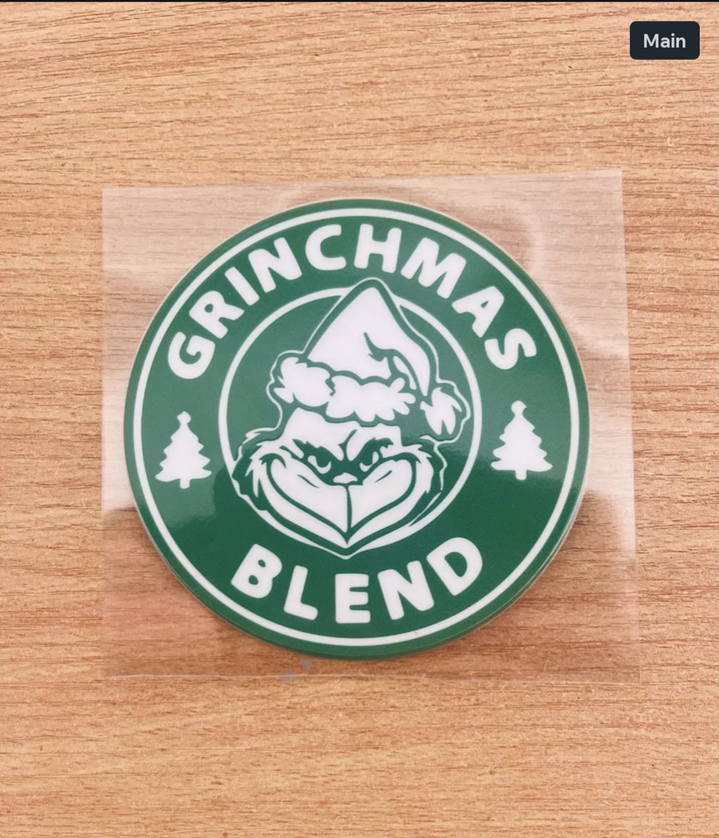 Grinchmas blend decal