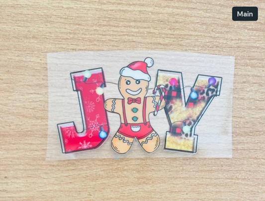 Joy decal