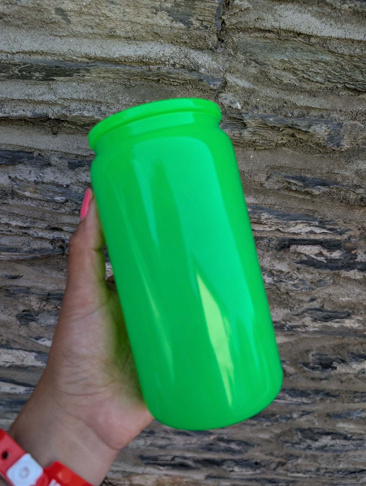 16oz sublimation neon tumblers