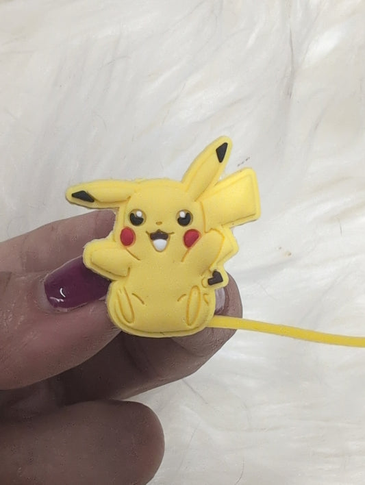 Pikachu straw topper