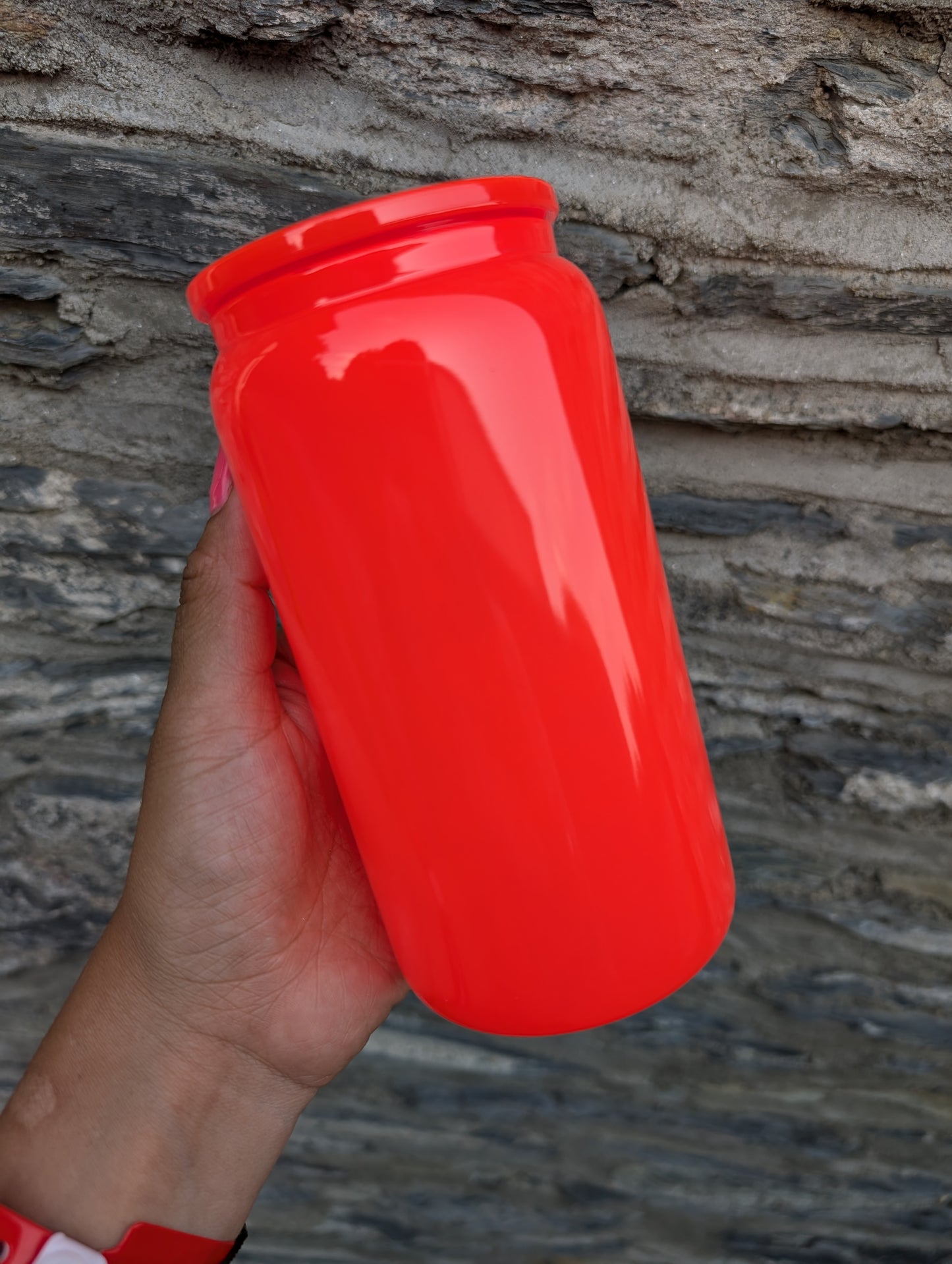 16oz sublimation neon tumblers